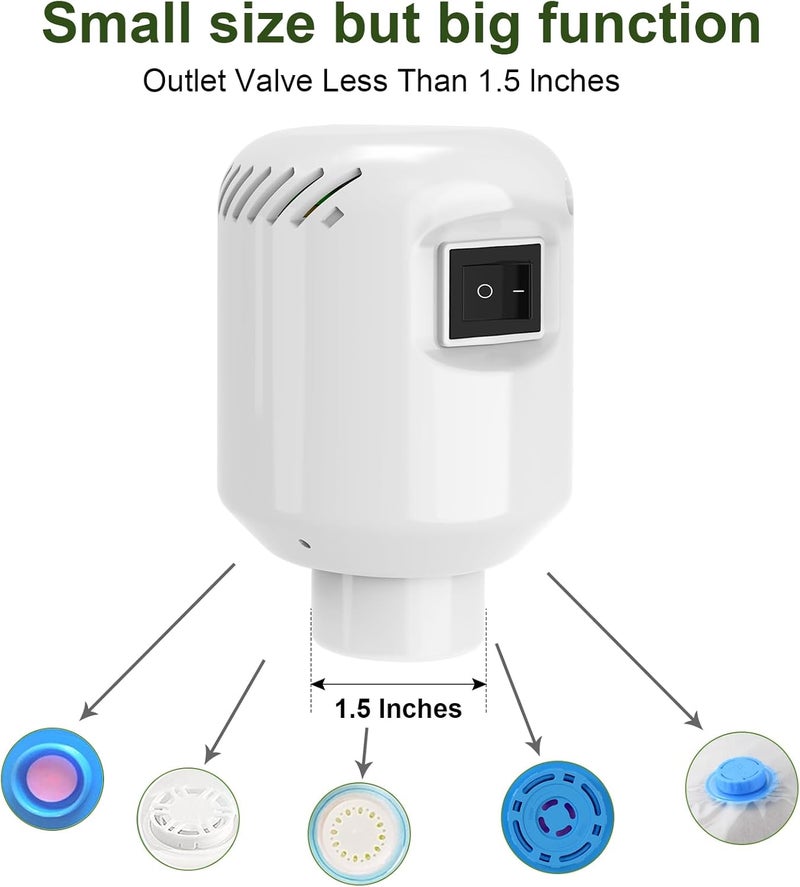 Lisacool Vacuum Pump for Storage Bags Electric Pump for Vacuum Storage Bags Space Saver Bag Portable Electric Pump - Image 3